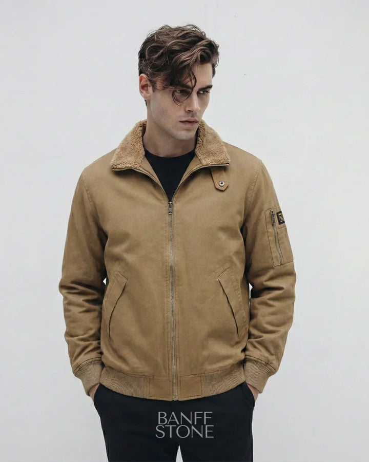 Alpine Flight Jacket Khaki / M