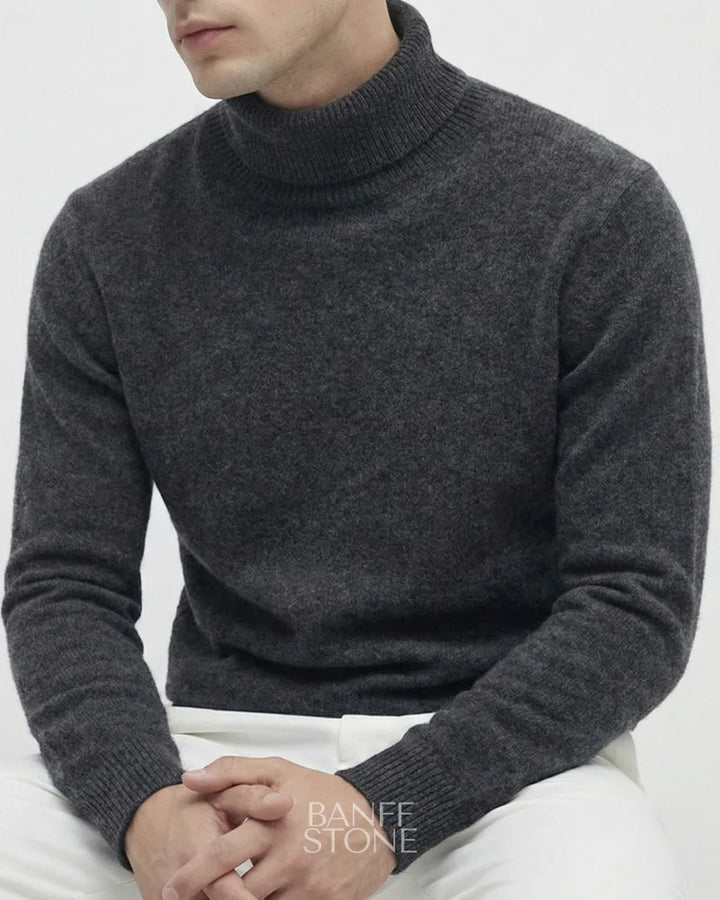 Alpine Wool Turtleneck - 100% Wool