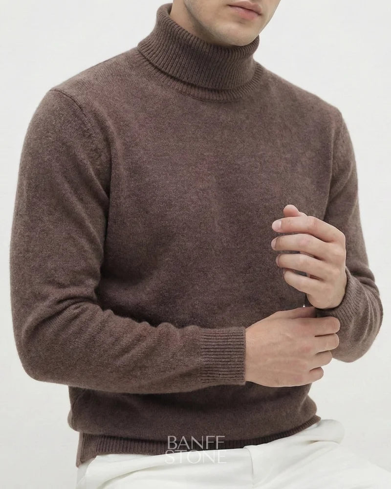 Alpine Wool Turtleneck - 100% Wool