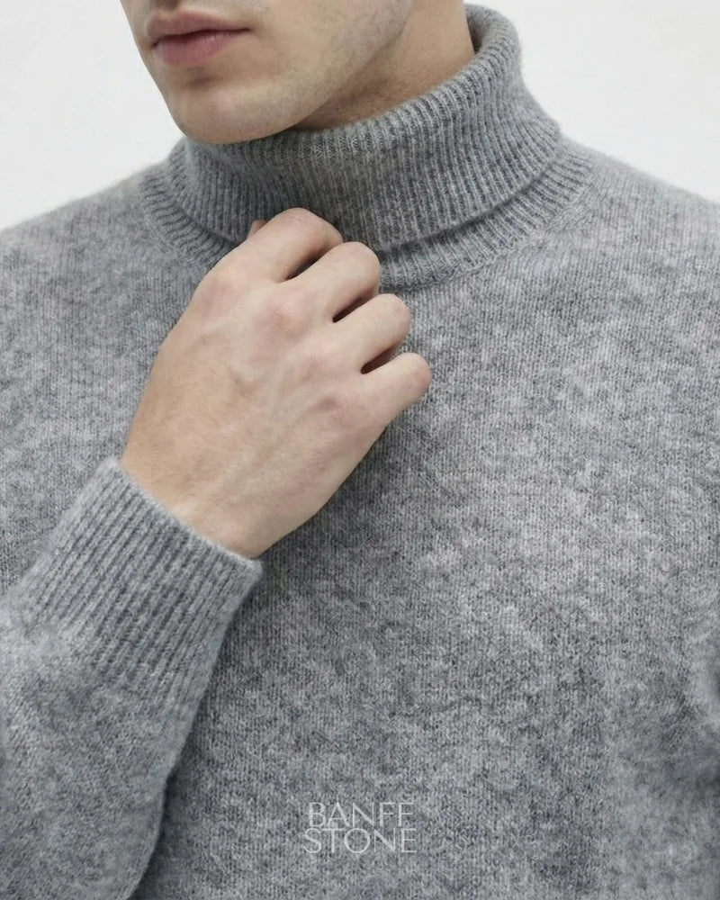 Alpine Wool Turtleneck - 100% Wool