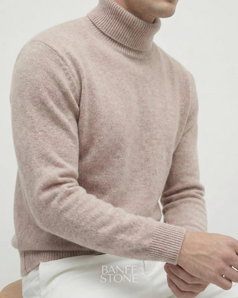 Alpine Wool Turtleneck - 100% Wool