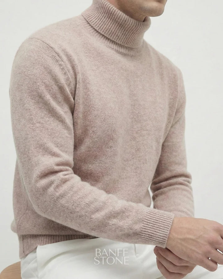 Alpine Wool Turtleneck - 100% Wool