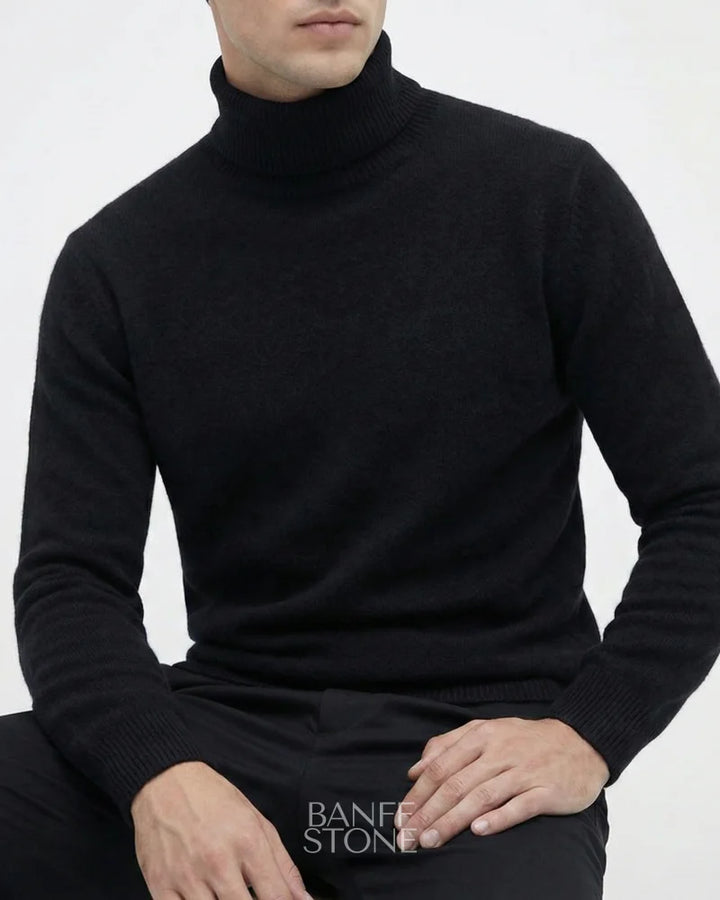 Alpine Wool Turtleneck - 100% Wool