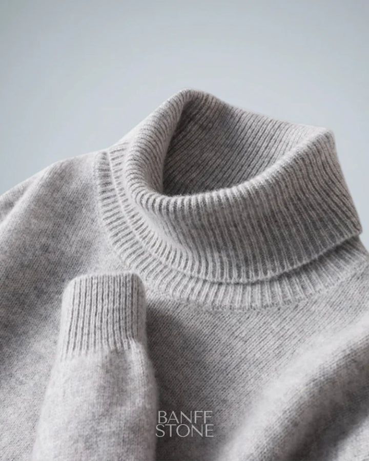 Alpine Wool Turtleneck - 100% Wool