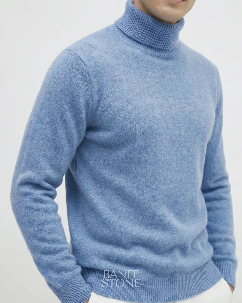 Alpine Wool Turtleneck - 100% Wool