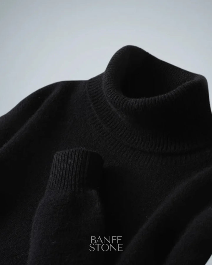 Alpine Wool Turtleneck - 100% Wool