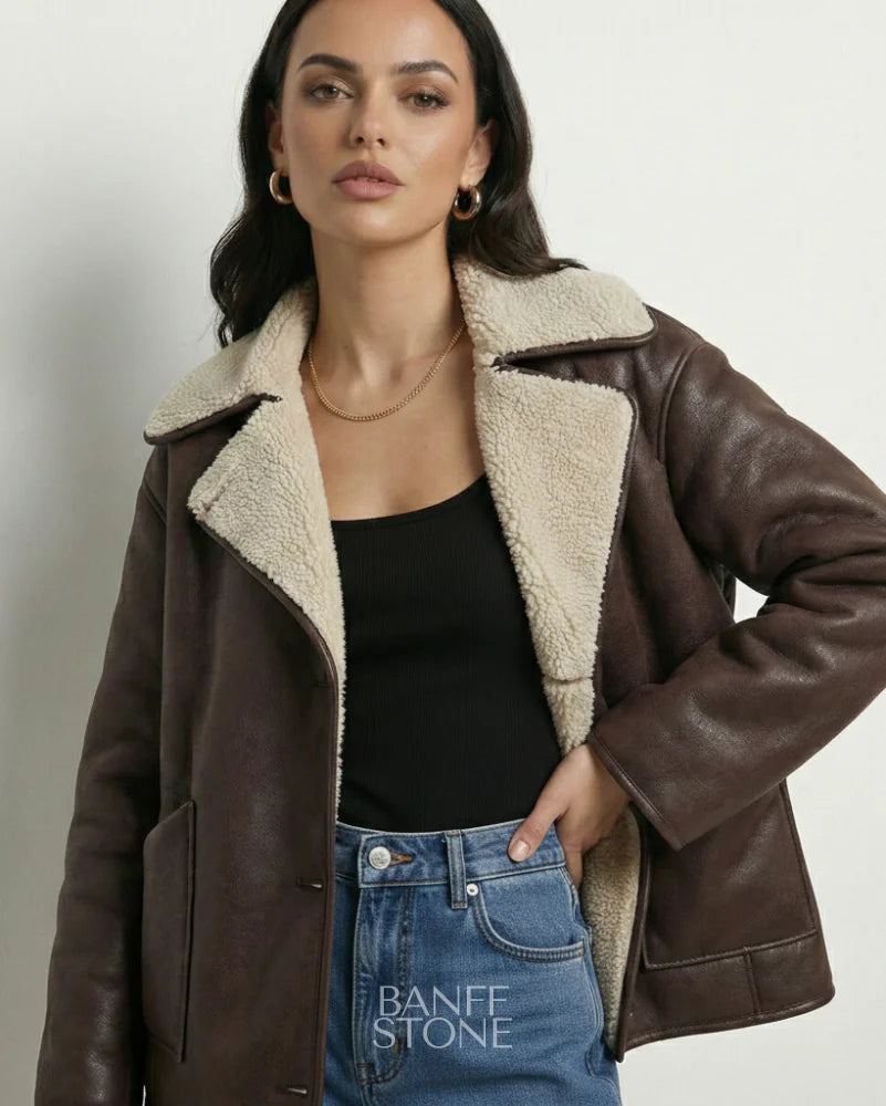 Aspen Jacket Dark Brown / S