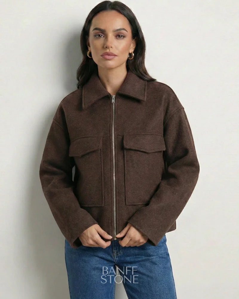 Bordeaux Coat Brown / S