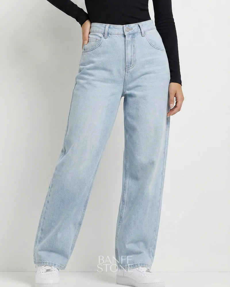 Brooklyn Distressed Jeans Light blue / XS