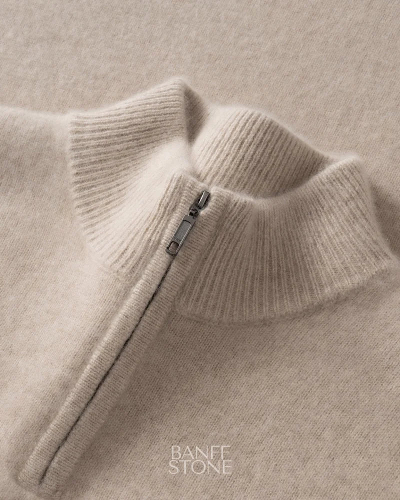 Cambridge Cashmere Quarter Zip