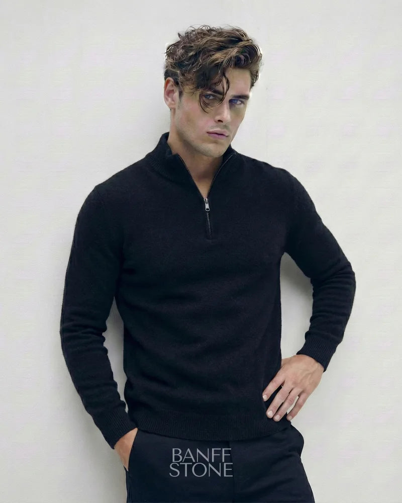 Cambridge Cashmere Quarter Zip