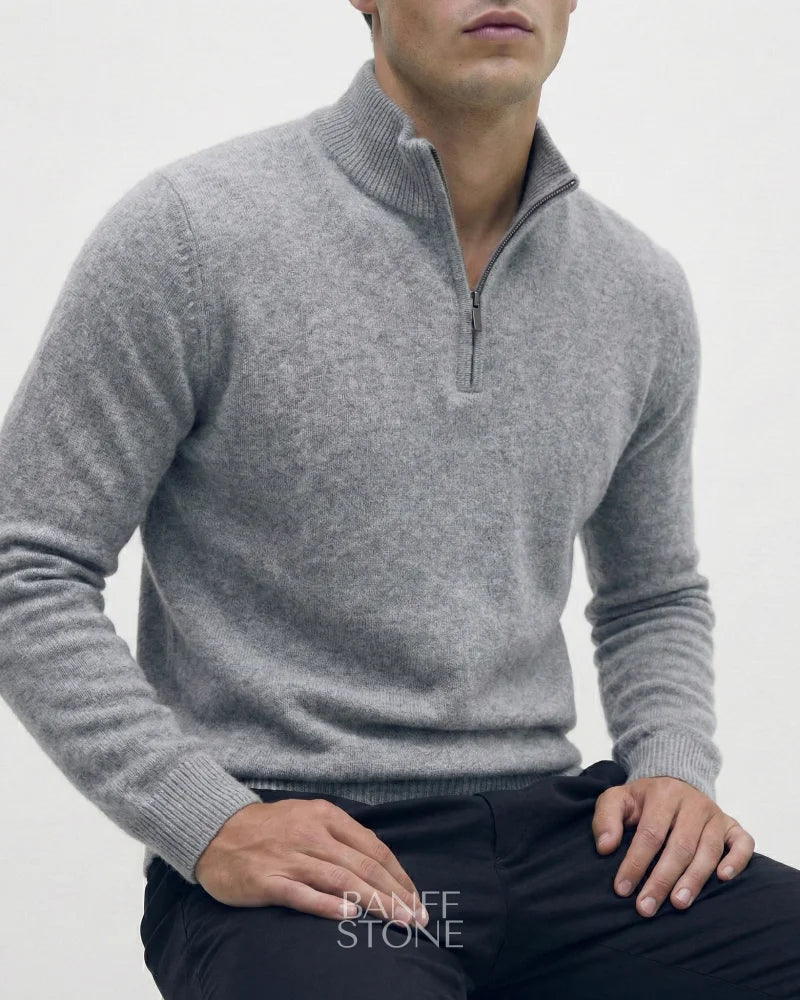 Cambridge Cashmere Quarter Zip