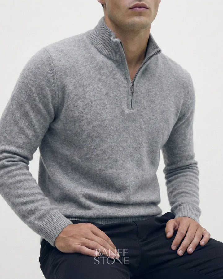 Cambridge Cashmere Quarter Zip