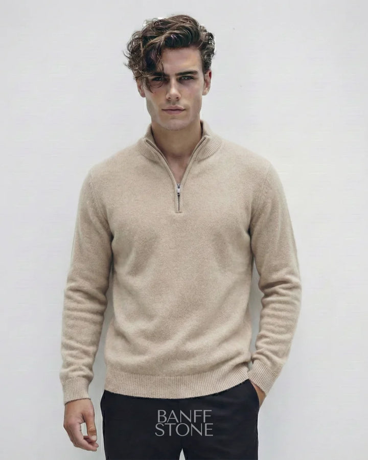 Cambridge Cashmere Quarter Zip