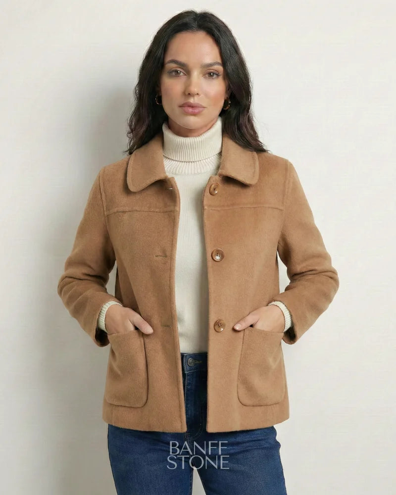 Florence Wool Coat - 100% Wool