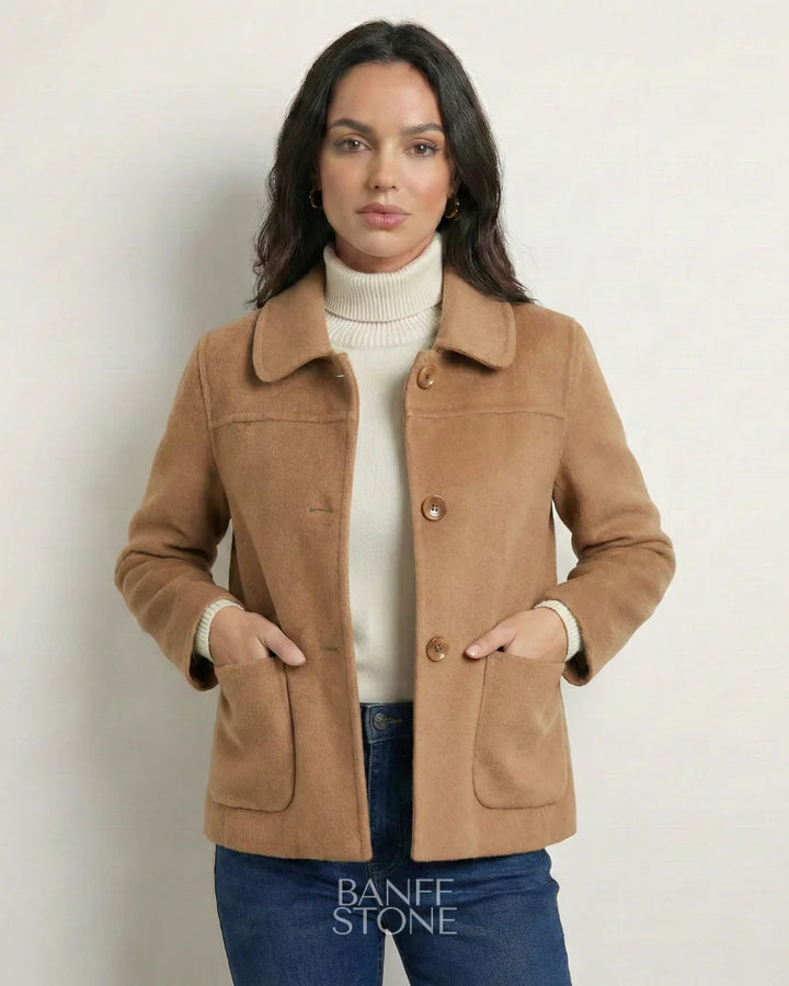 Florence Wool Coat - 100% Wool