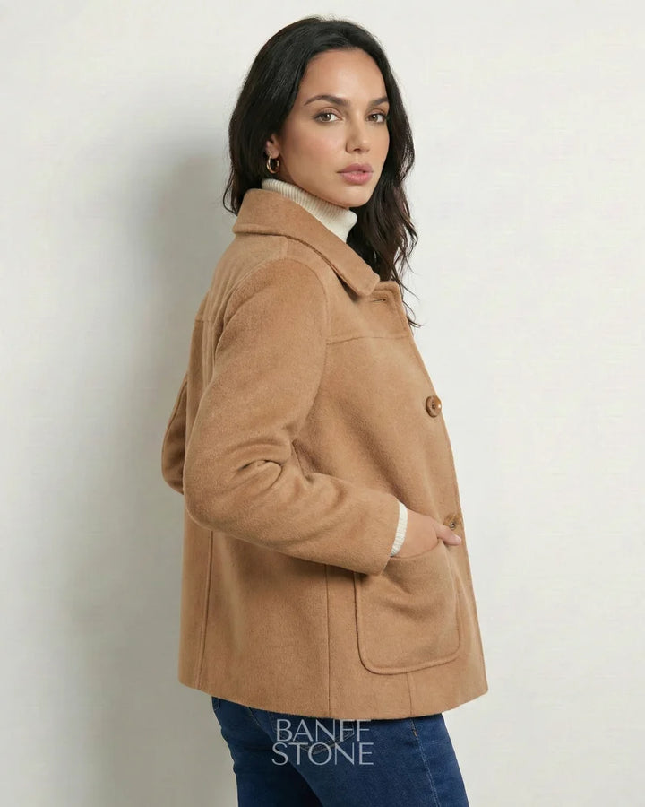 Florence Wool Coat - 100% Wool