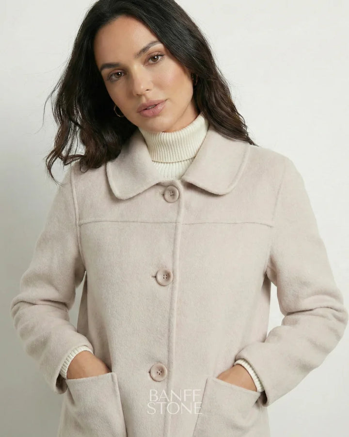 Florence Wool Coat - 100% Wool