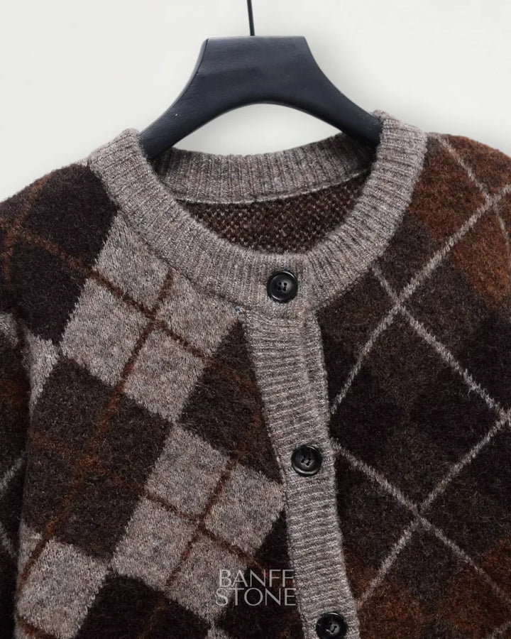 Geneva Diamond Cardigan