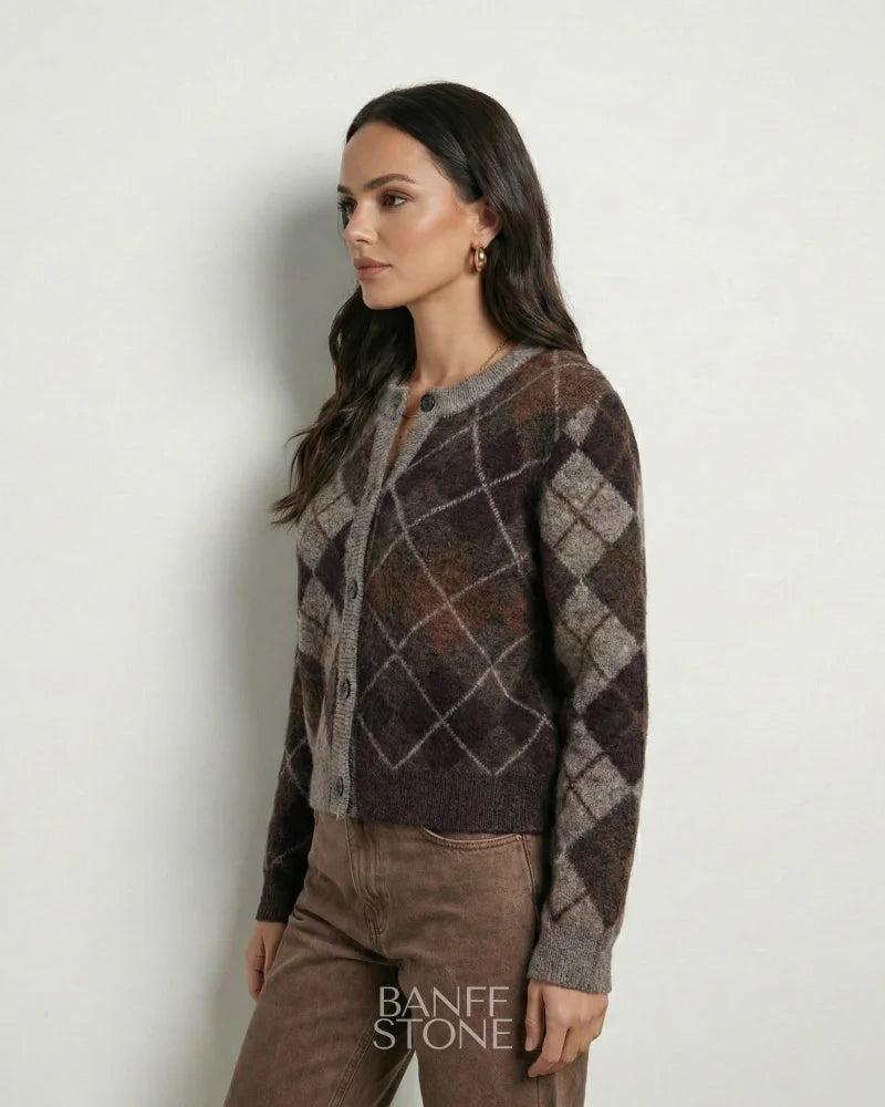 Geneva Diamond Cardigan