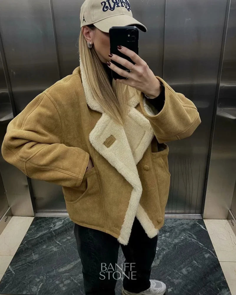 Hudson Lambswool Coat