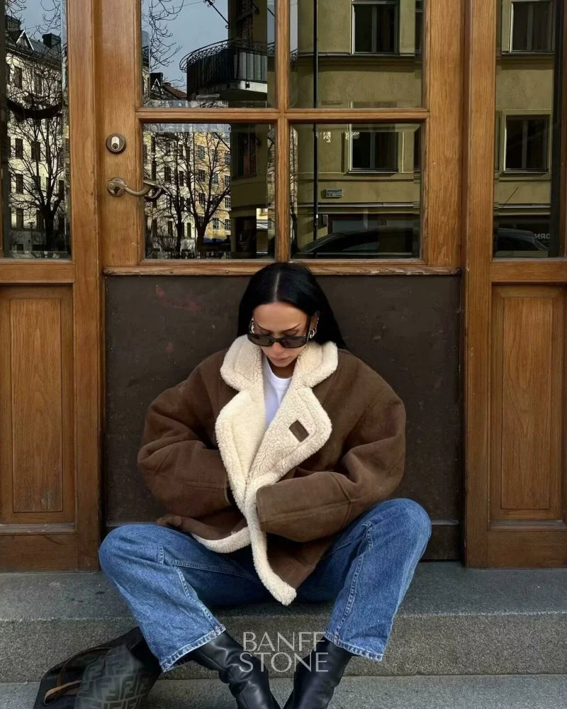 Hudson Lambswool Coat