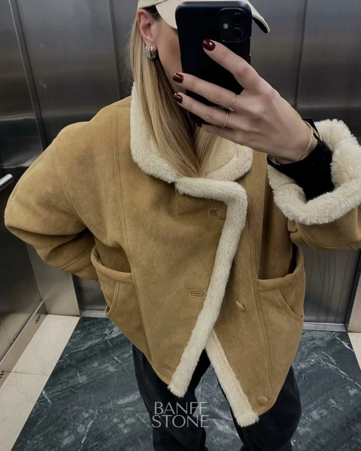 Hudson Lambswool Coat