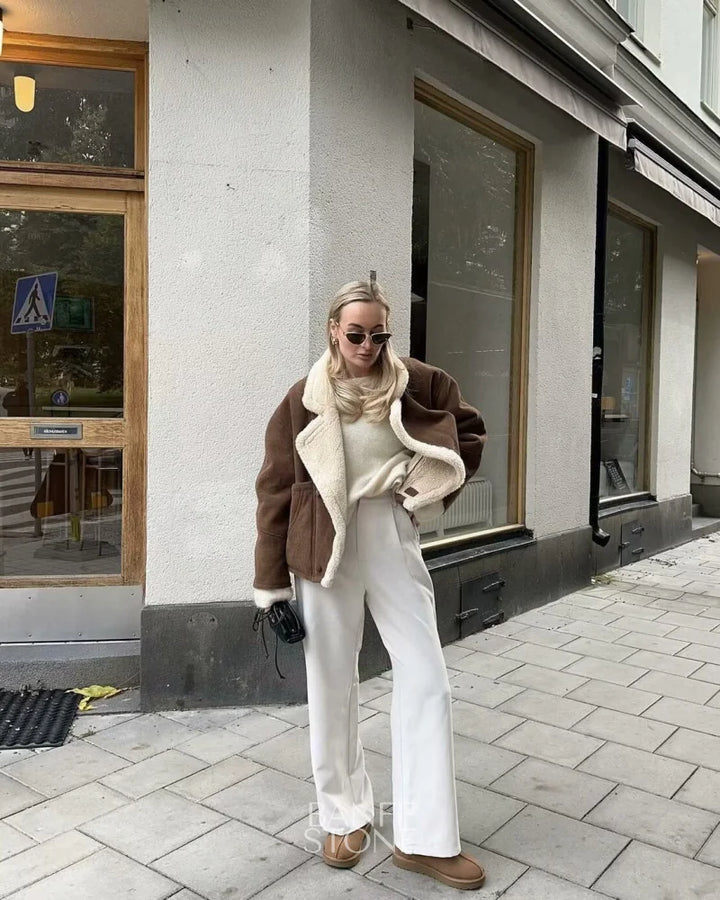 Hudson Lambswool Coat