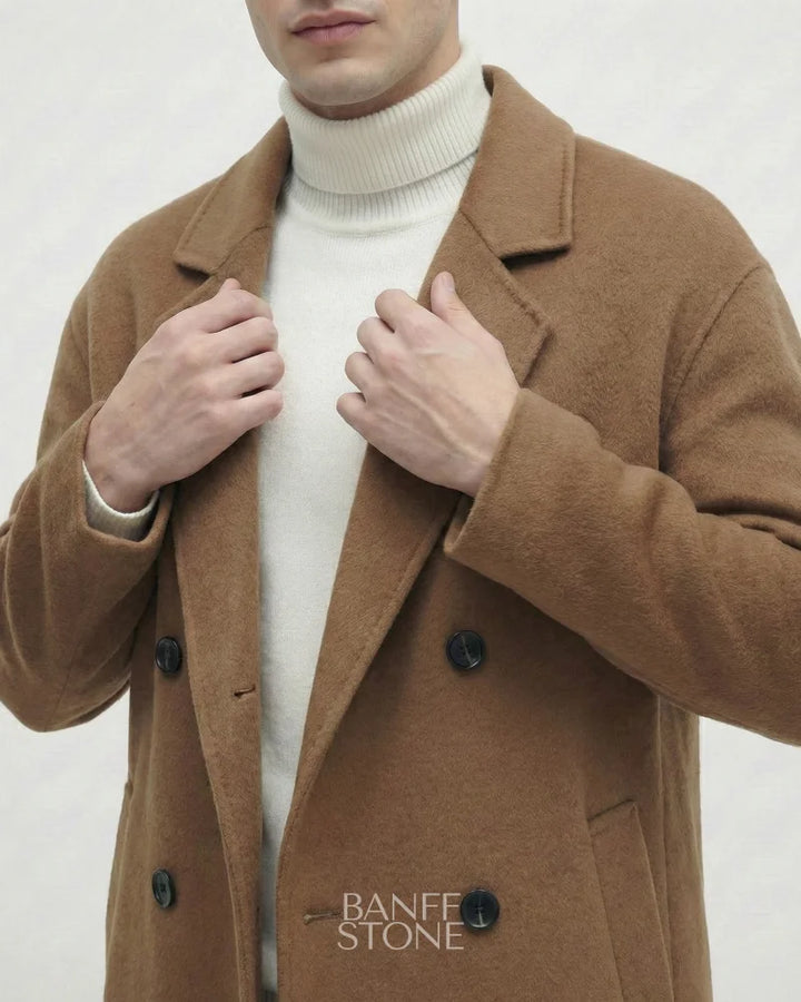 Kensington Wool Overcoat - 100% Wool