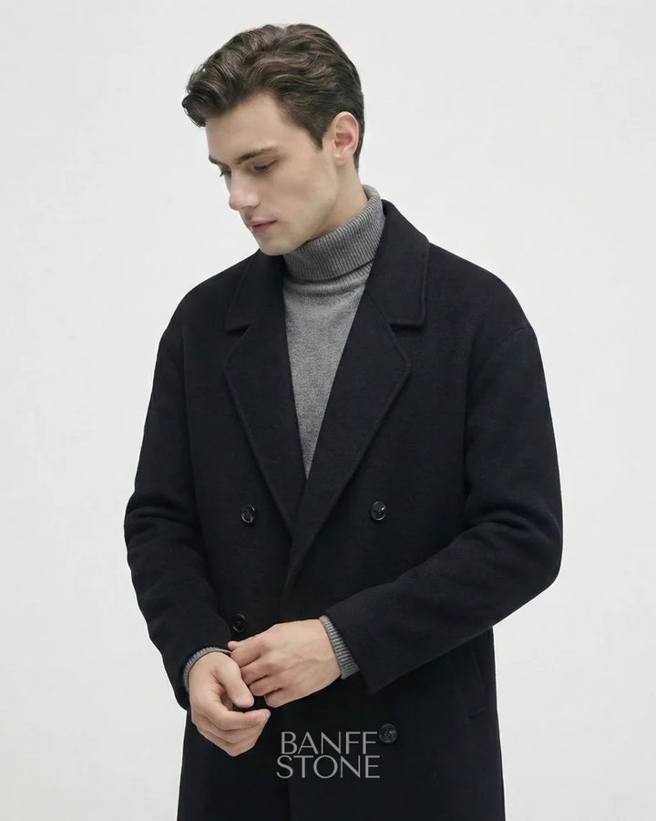 Kensington Wool Overcoat - 100% Wool