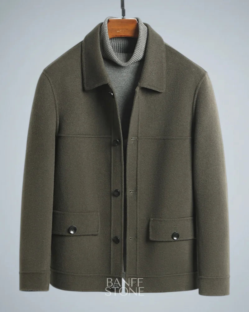 Knightsbridge Wool Coat - 100% Wool