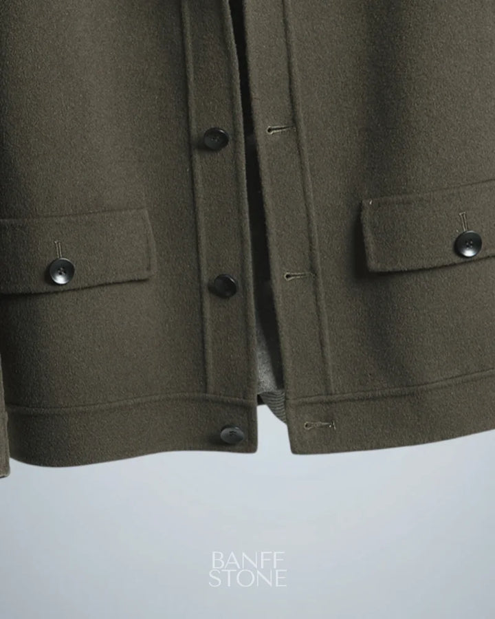 Knightsbridge Wool Coat - 100% Wool