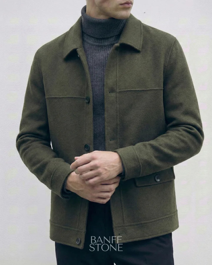 Knightsbridge Wool Coat - 100% Wool