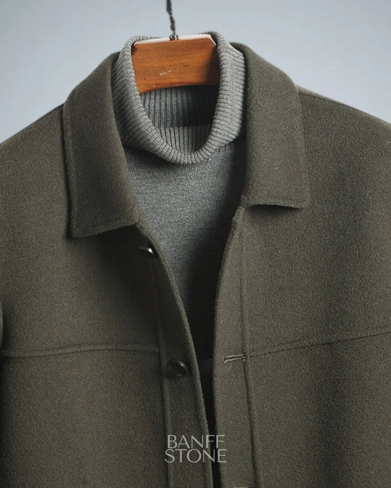 Knightsbridge Wool Coat - 100% Wool
