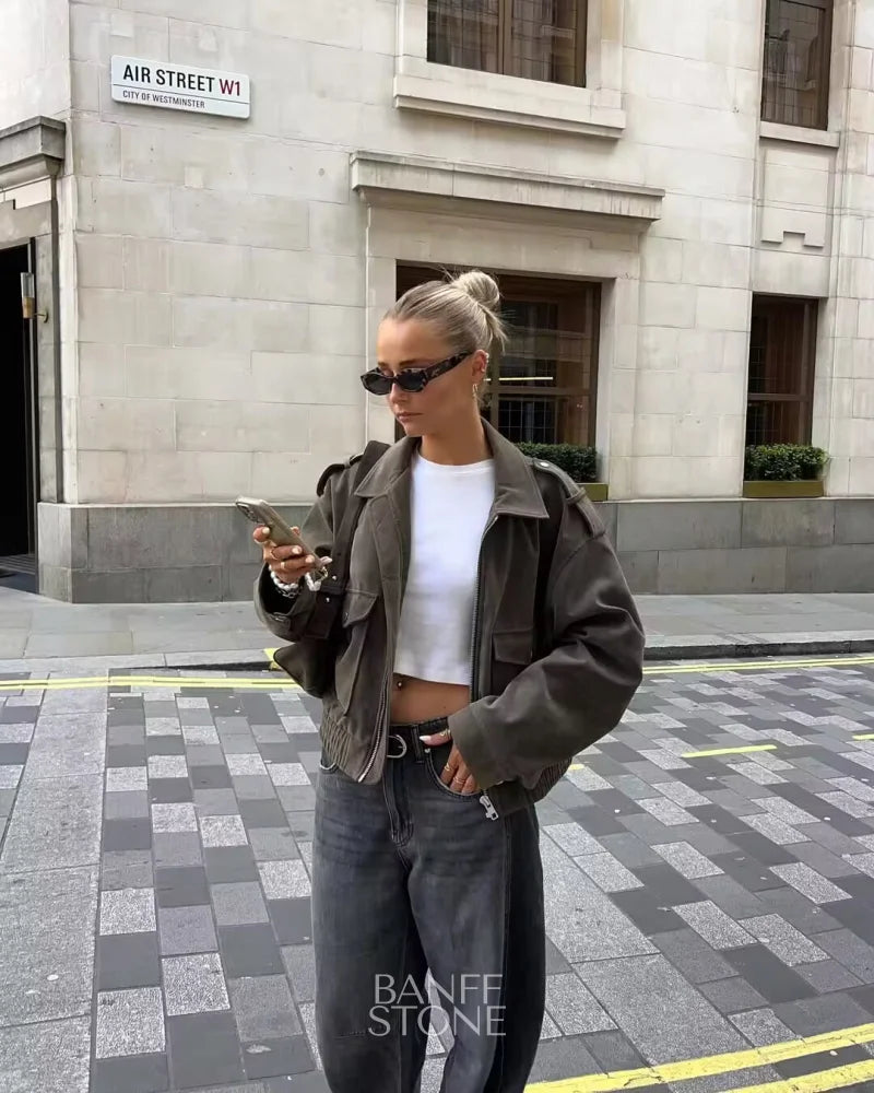 Madison Suede Jacket