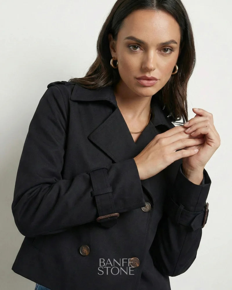 Madison Trench Coat Black / S