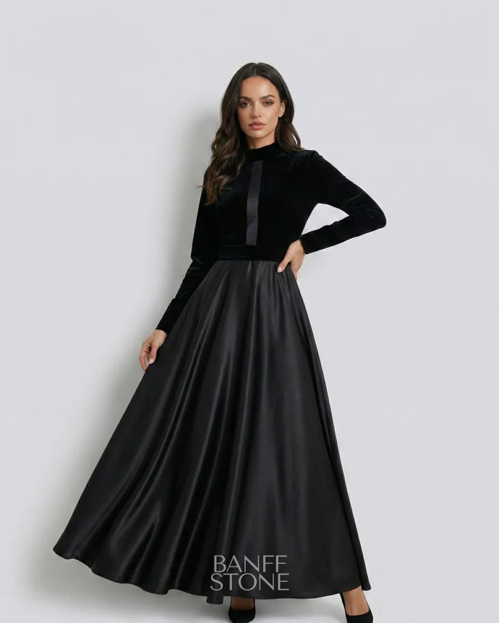 Manhattan Velvet Dress