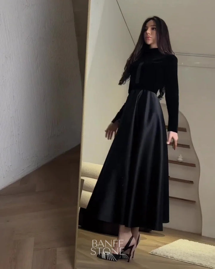 Manhattan Velvet Dress