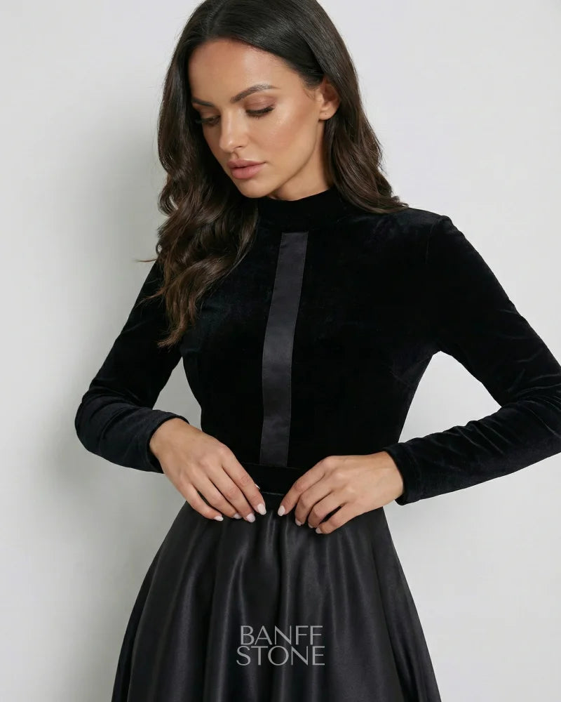 Manhattan Velvet Dress