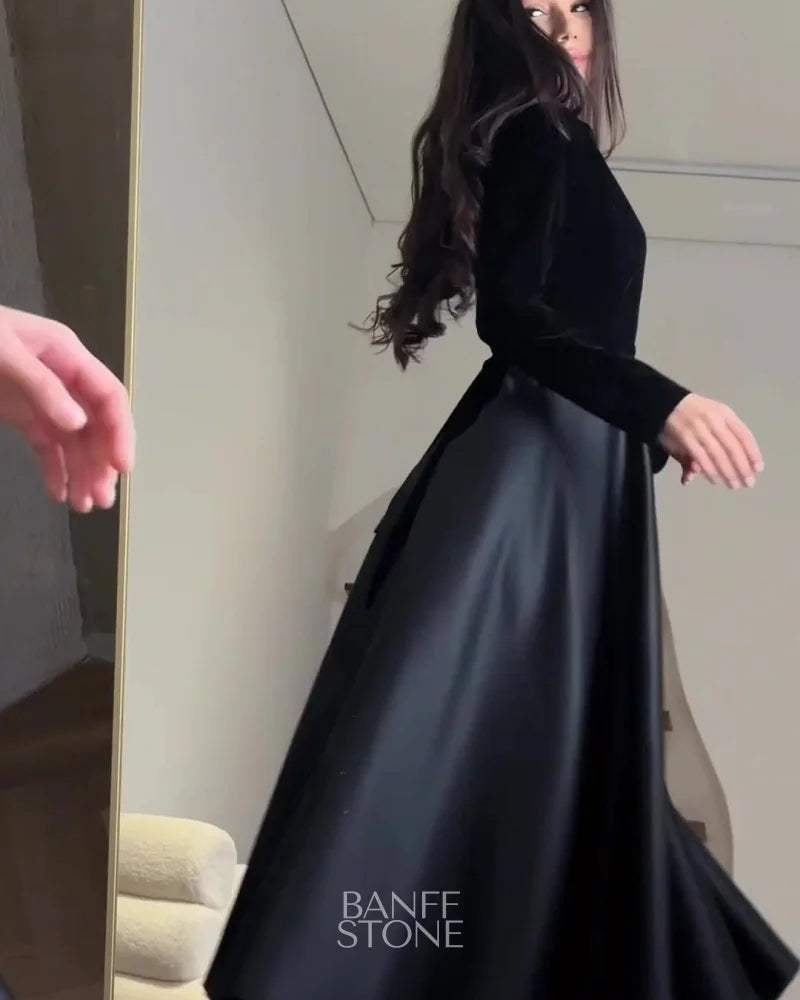 Manhattan Velvet Dress