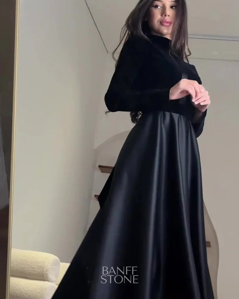 Manhattan Velvet Dress