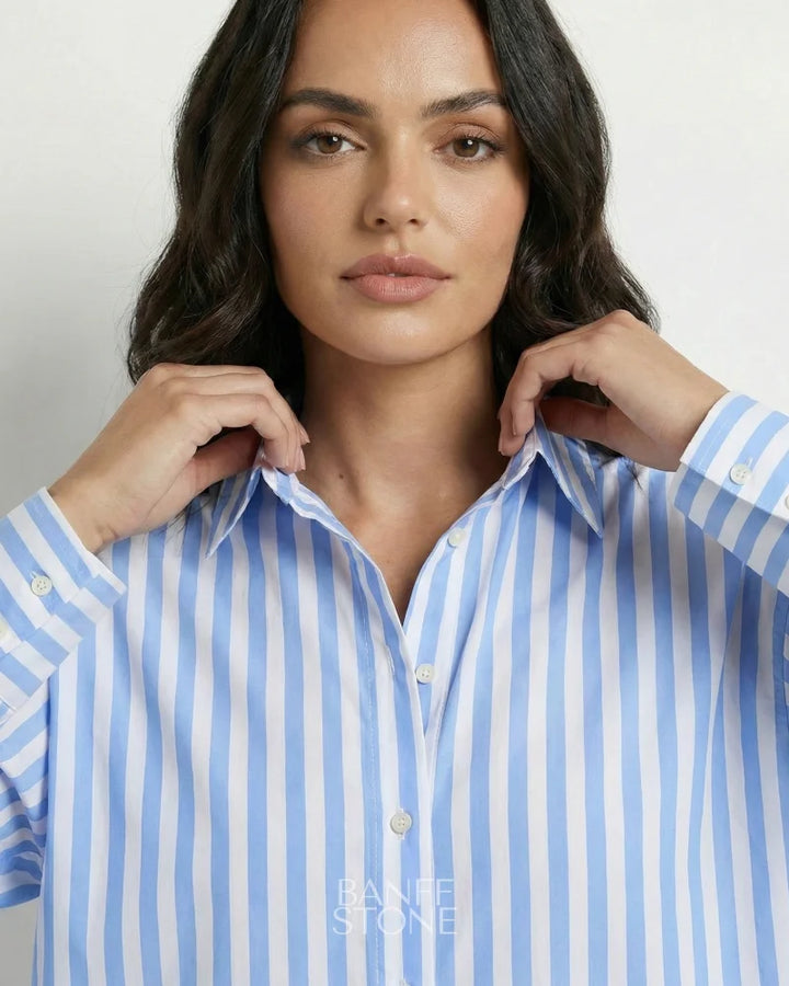 Marseille Striped Shirt Blue / XS