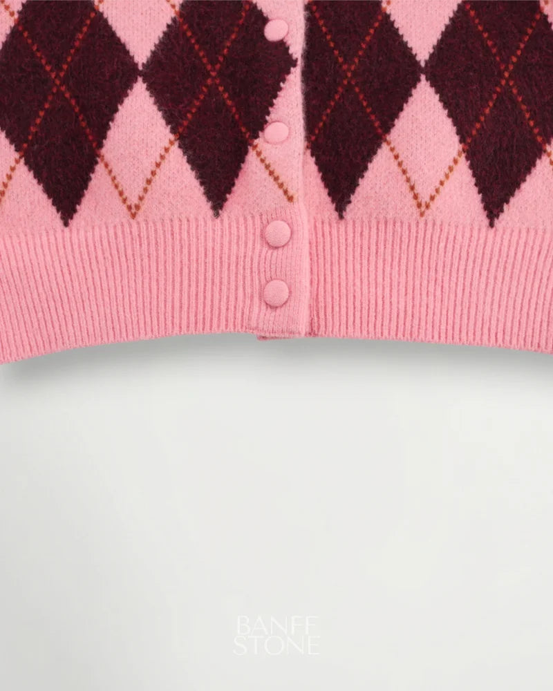 Monaco Jacquard Cardigan