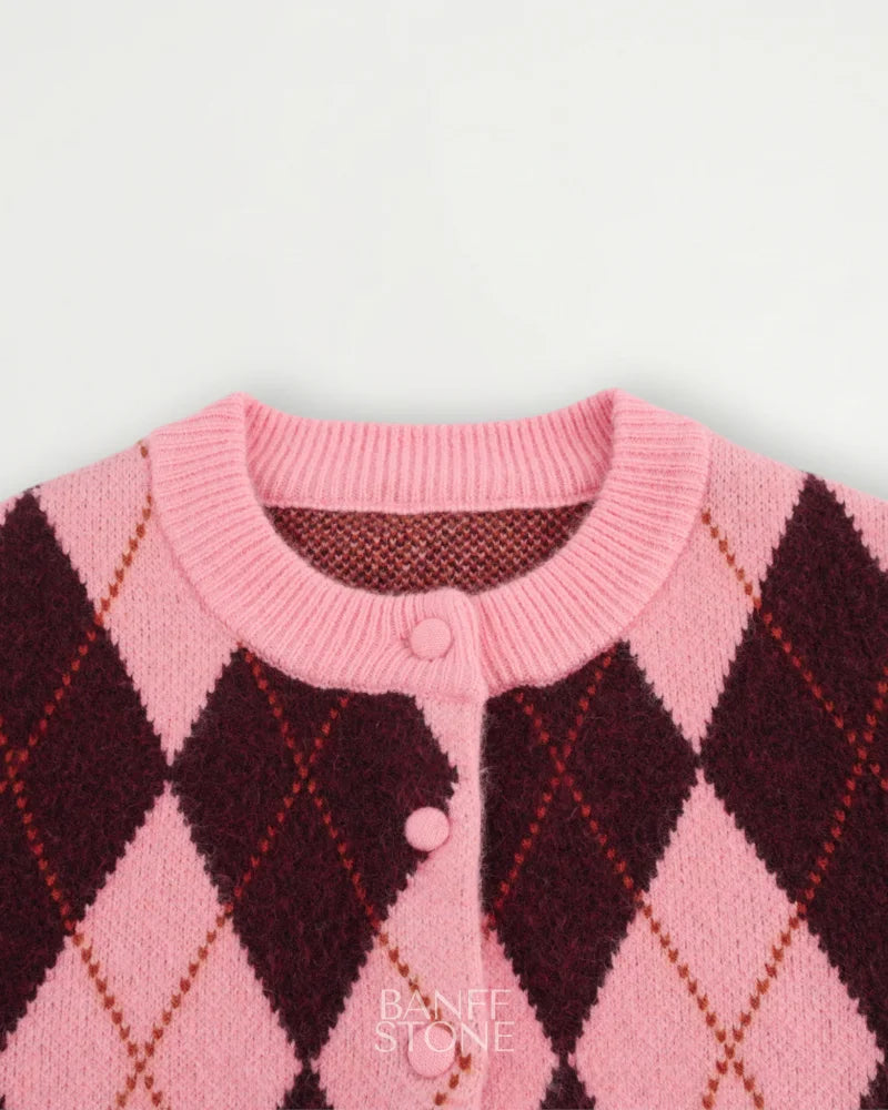 Monaco Jacquard Cardigan