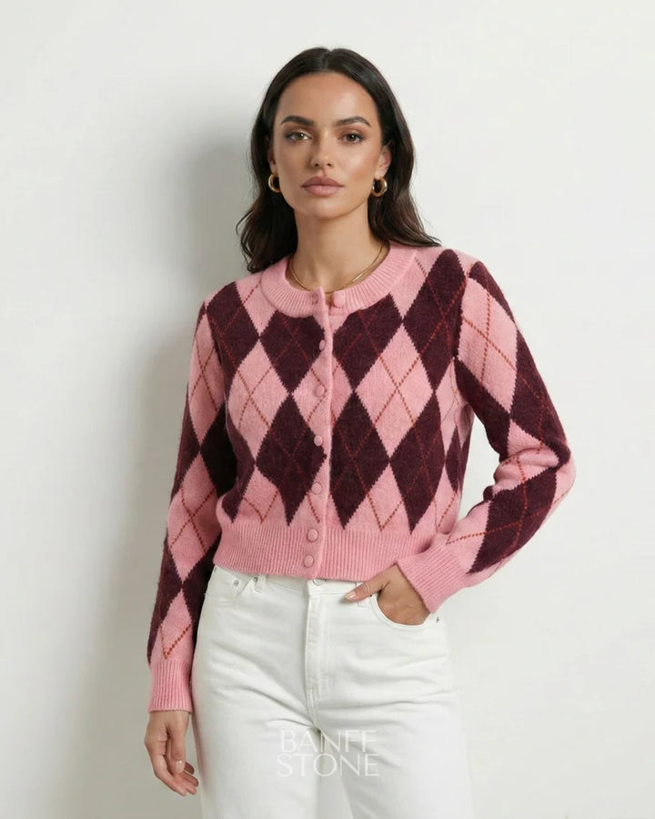 Monaco Jacquard Cardigan