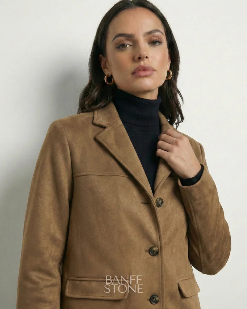 Monroe Blazer Brown / S