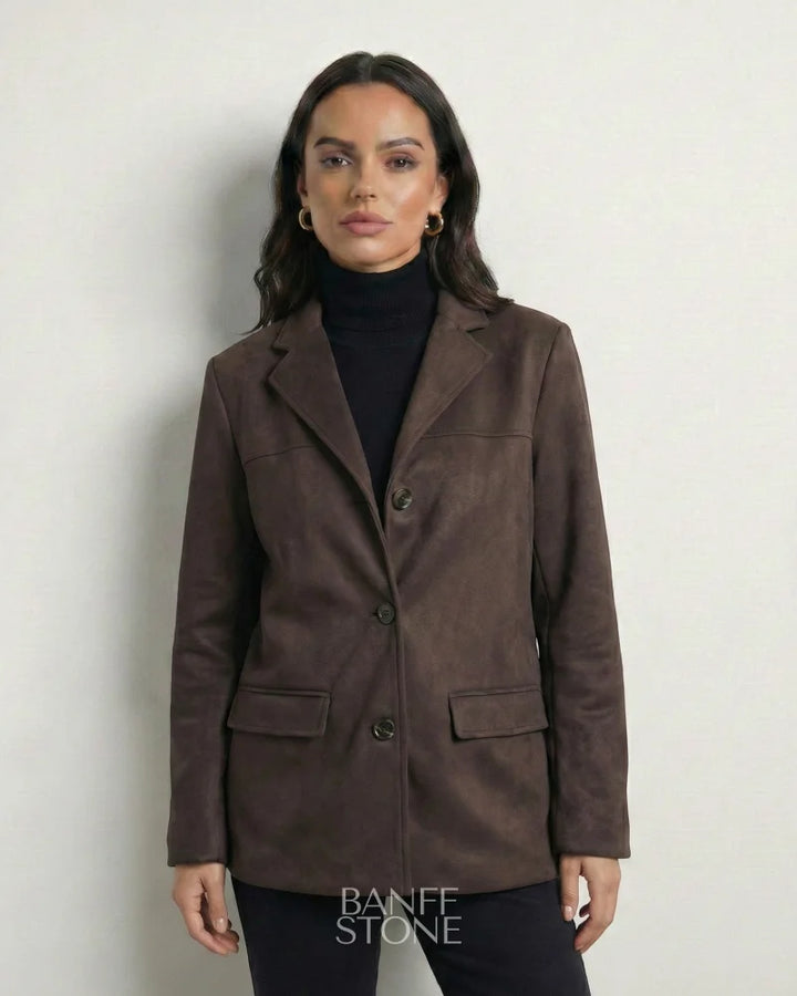 Monroe Blazer Coffee Brown / S