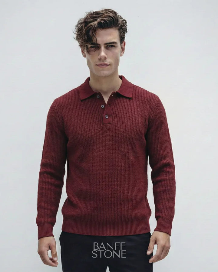 Nottingham Sweater Bordeaux Red / M