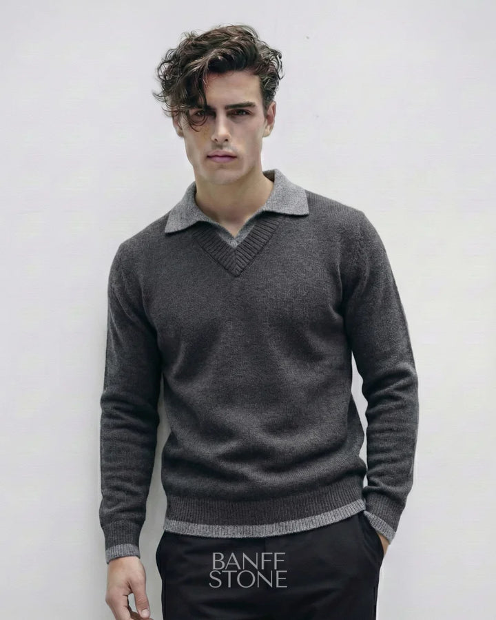 Oxford Sweater Dark Grey / M