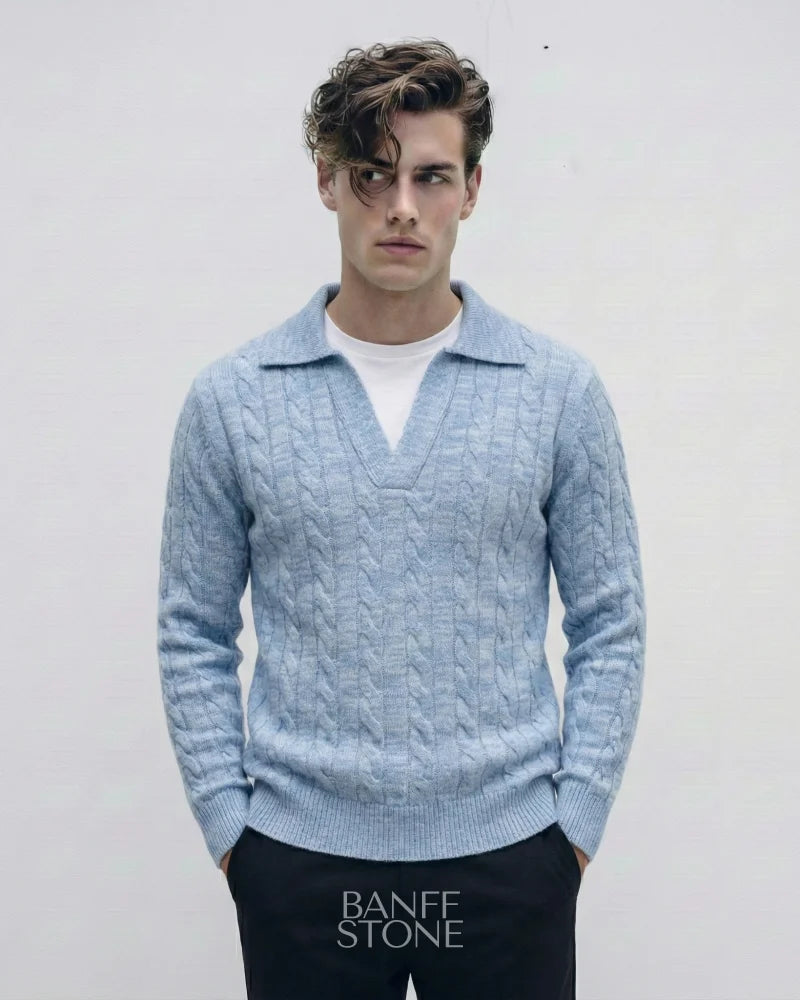 Richmond Sweater Lake Blue / M